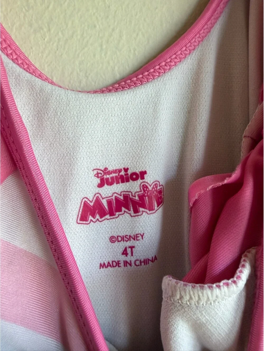 Minnie Mouse Swimsuit One-Piece - 4T